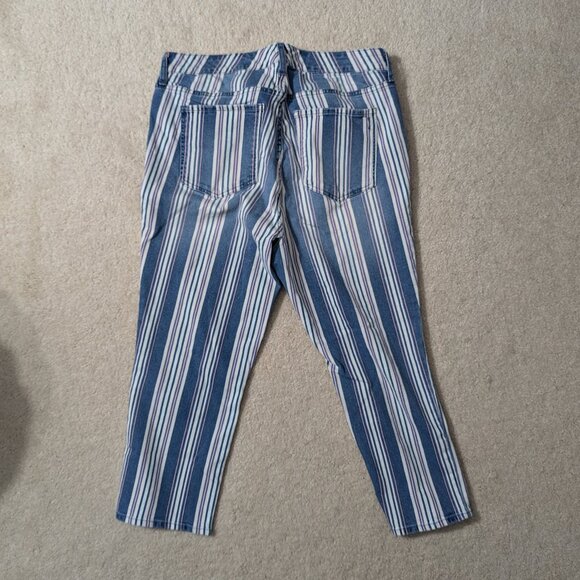 NWOT Striped Vintage America Jeans - Picture 3 of 4